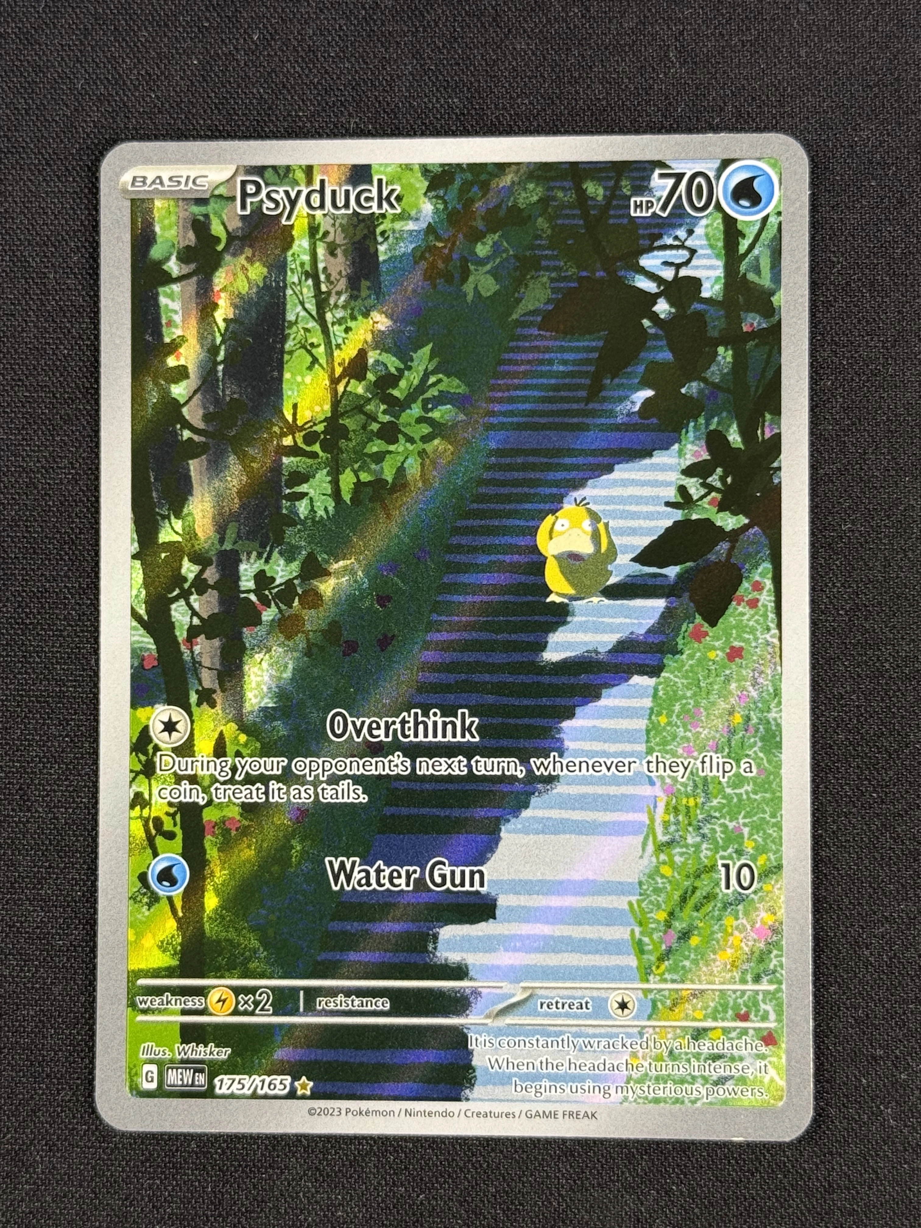 Psyduck 175/165 Pokemon 151 Illustration Full Art Holo